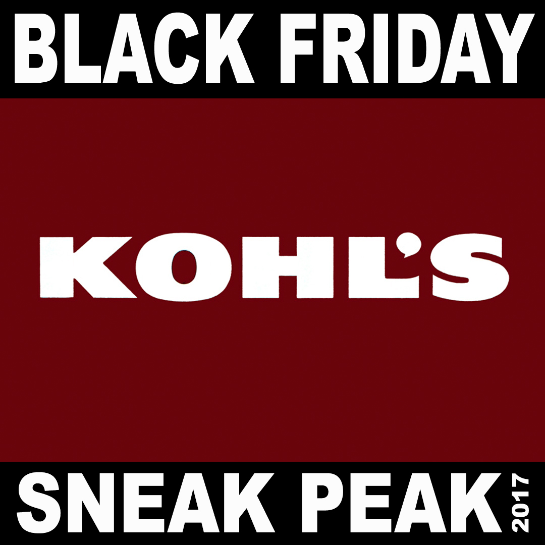 kohls black friday book