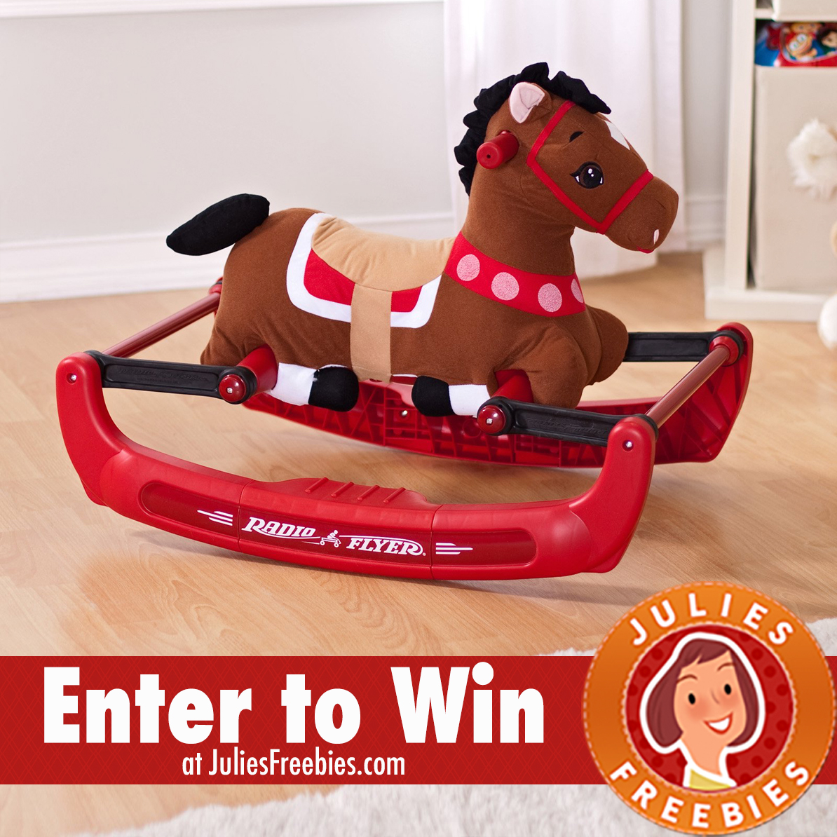 radio flyer rock and bounce horse