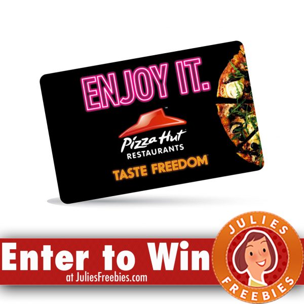 [5 WINNERS] Win a Pizza Hut Gift Card - Julie's Freebies