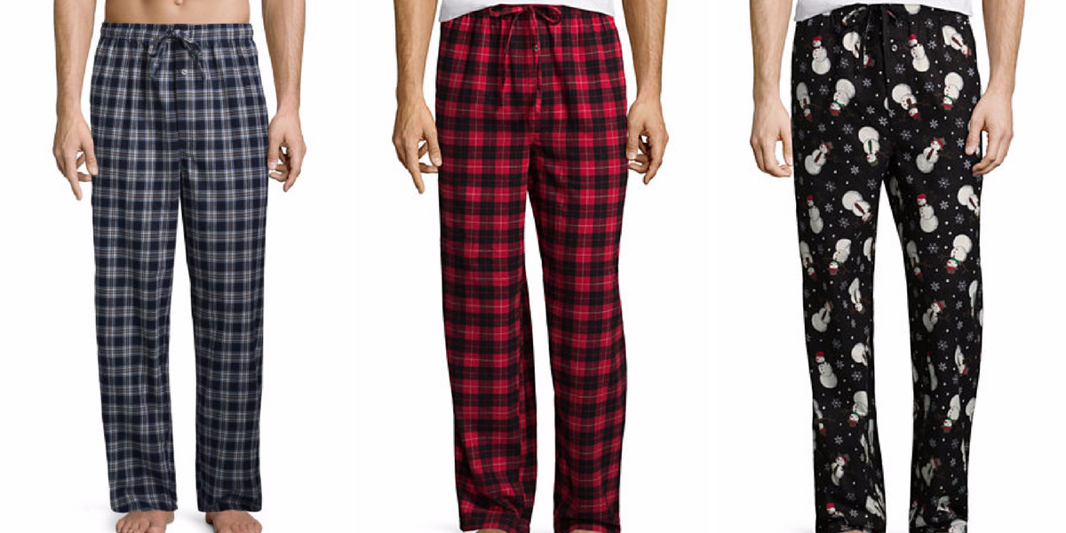 Stafford Men's Flannel Pajama Pants Only $7.49! (Reg. $32.00) - Julie's ...