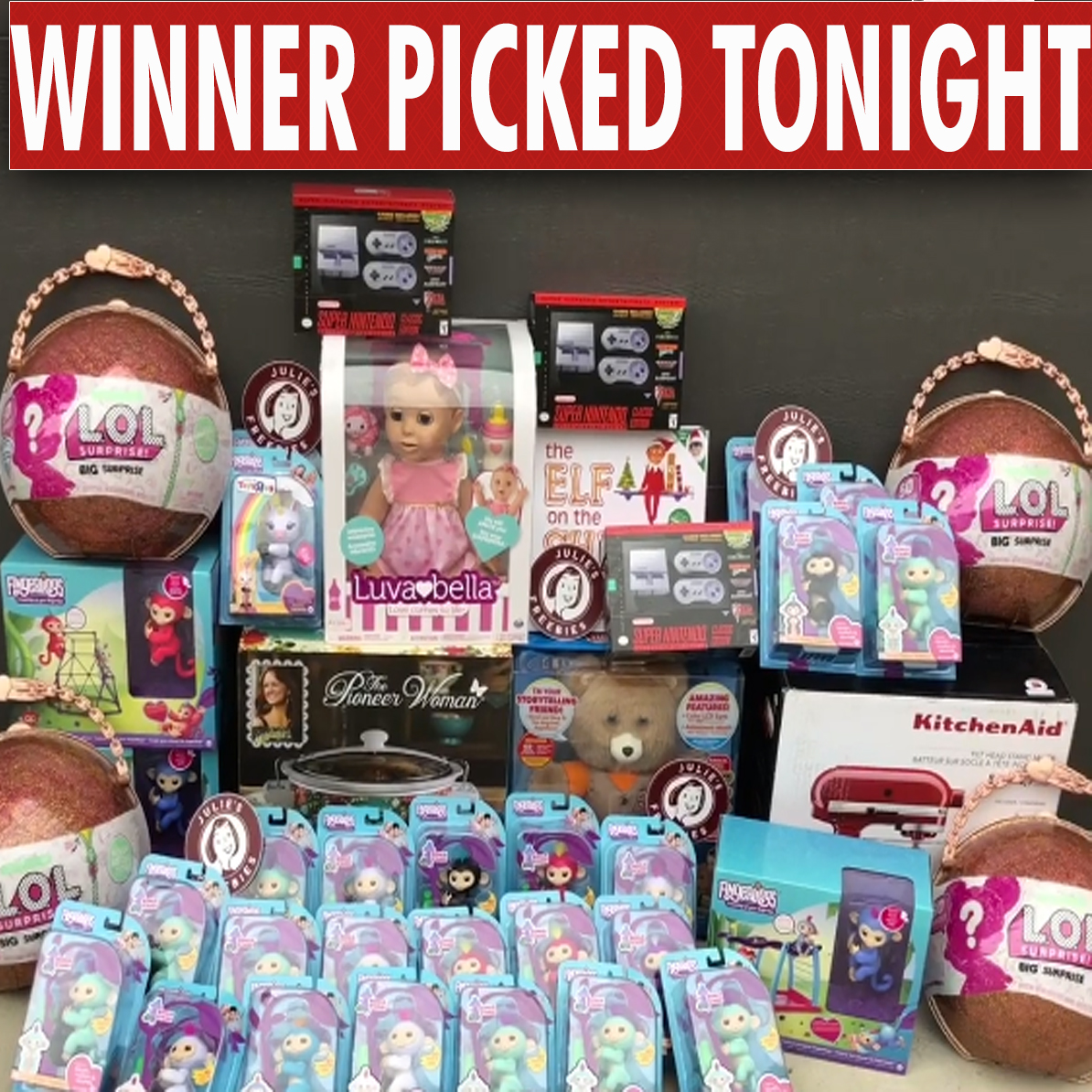 Win Your Choice of Hot Holiday Toy Julie's Freebies