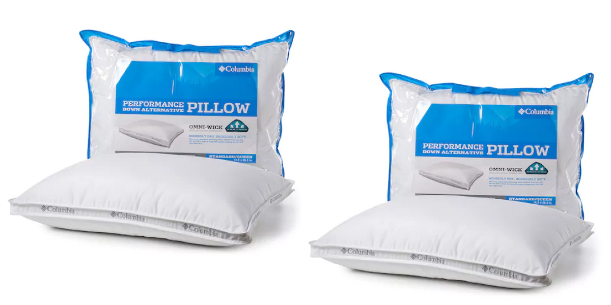 columbia down alternative pillow reviews