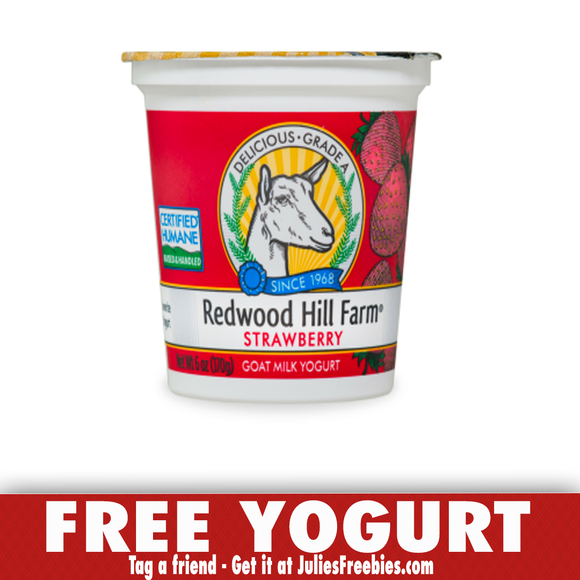 Free Goat Milk Yogurt with Social Nature - Julie's Freebies