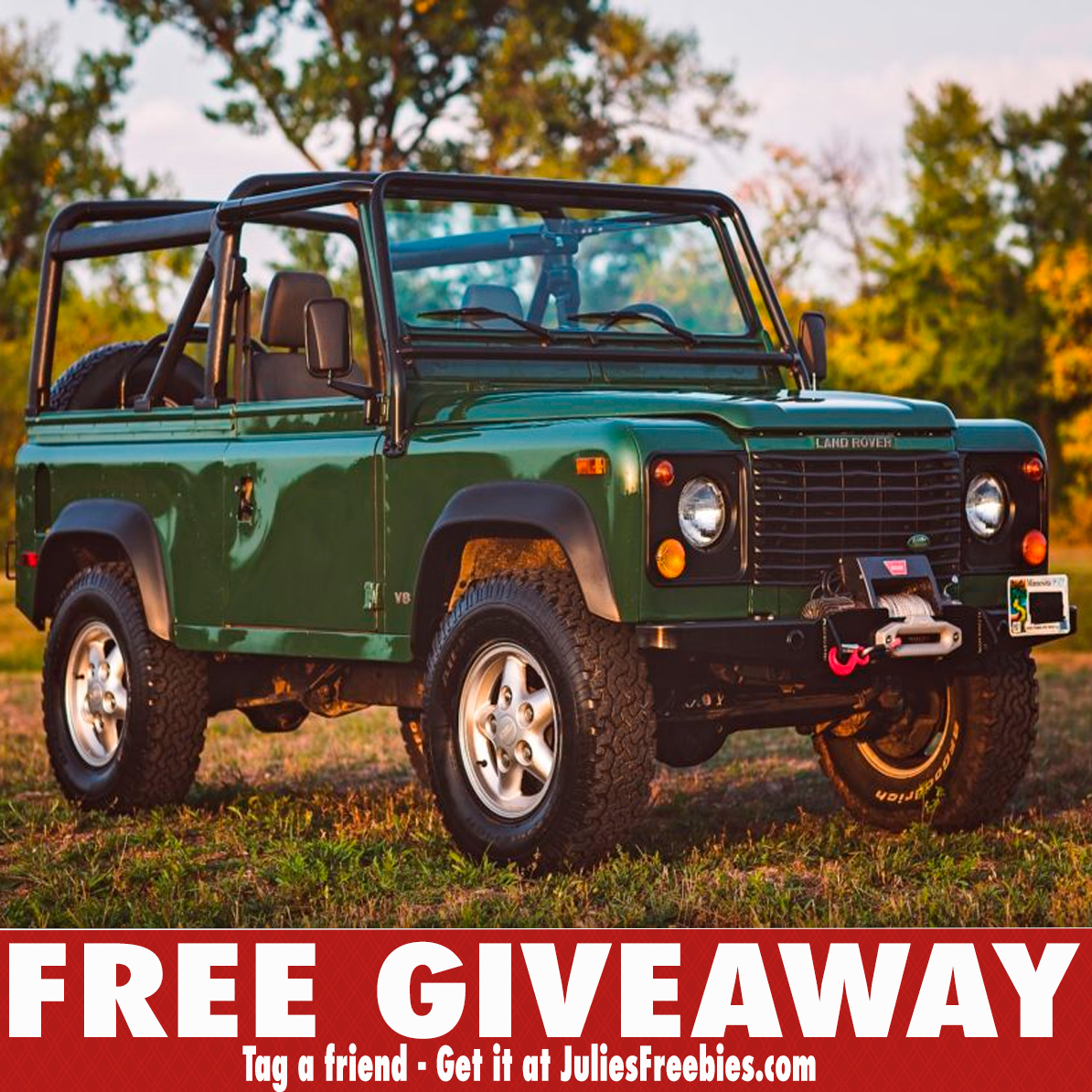 orvis land rover defender sweepstakes