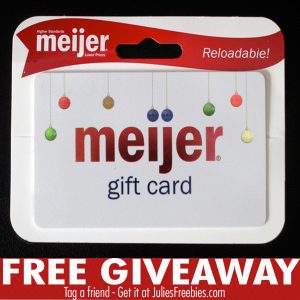 16 Winners Win A 1 000 Meijer S Gift Card Julie Freebies