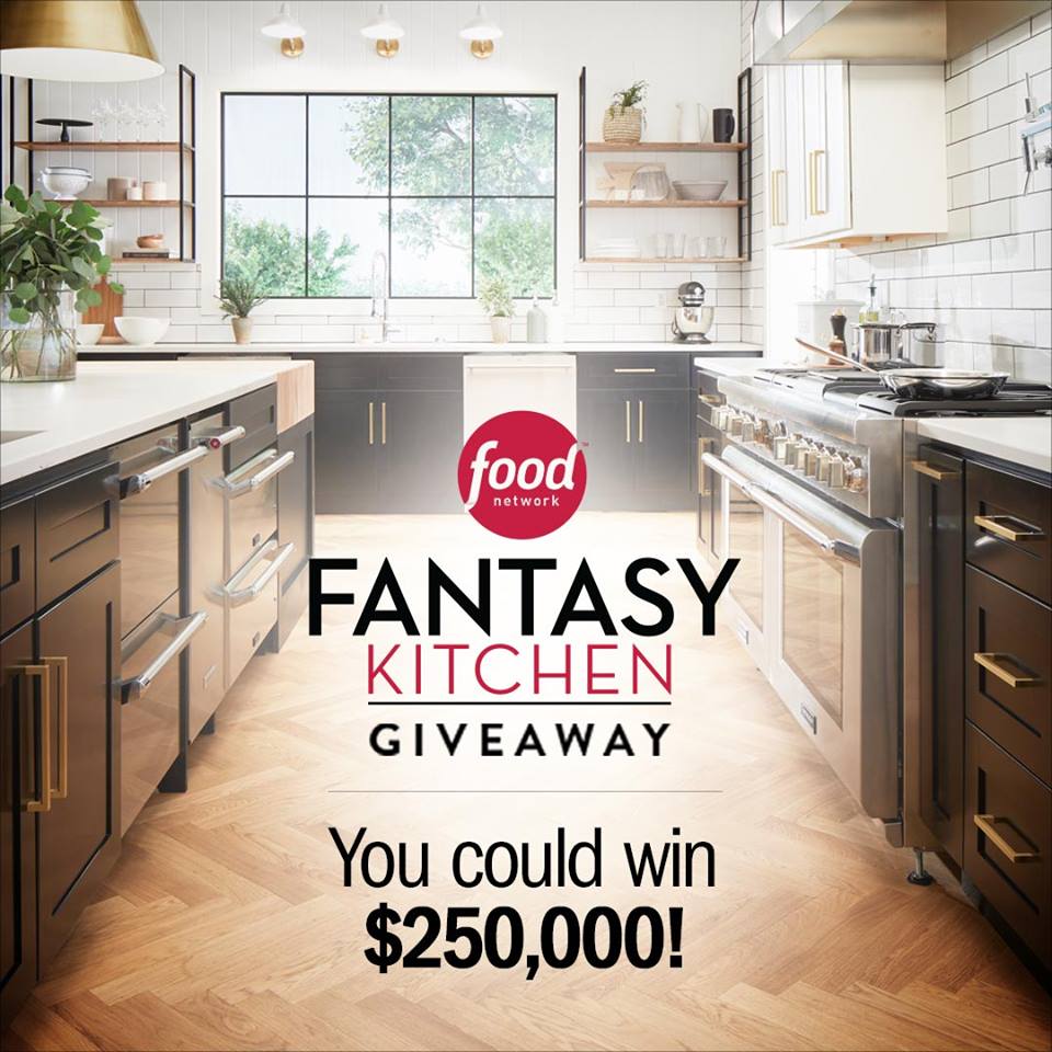 Food Network Fantasy Kitchen Sweepstakes 2018 Julie's Freebies