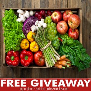 Win a Year of Free Produce - Julie's Freebies