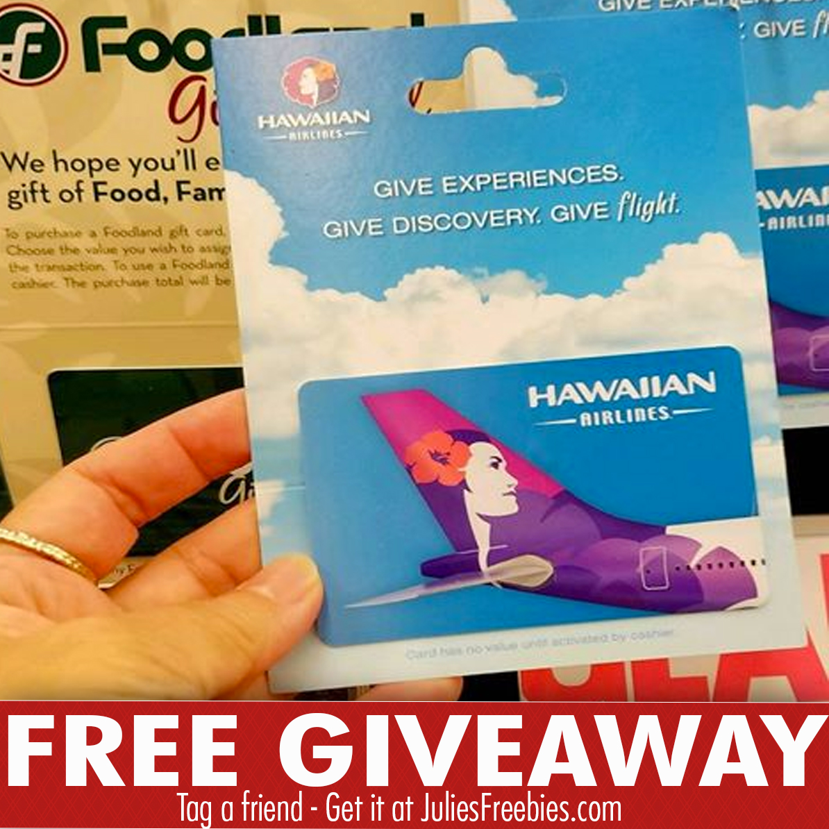 Win a $500.00 Hawaiian Airlines Gift Card - Julie's Freebies