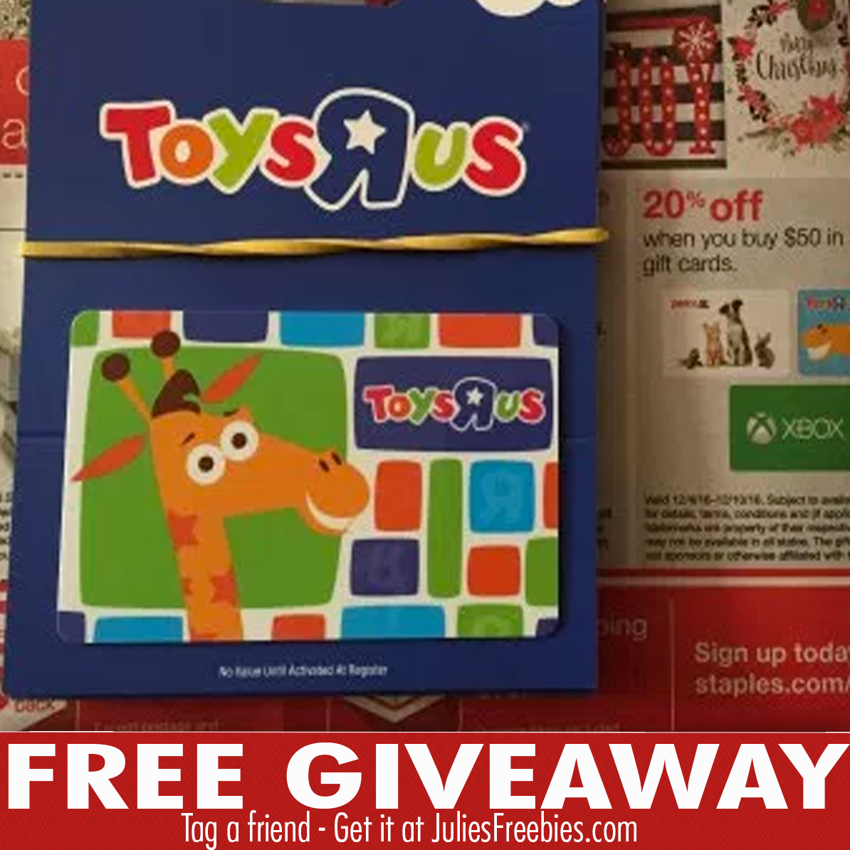 Toys R Us Gift Card Giveaway ToyWalls
