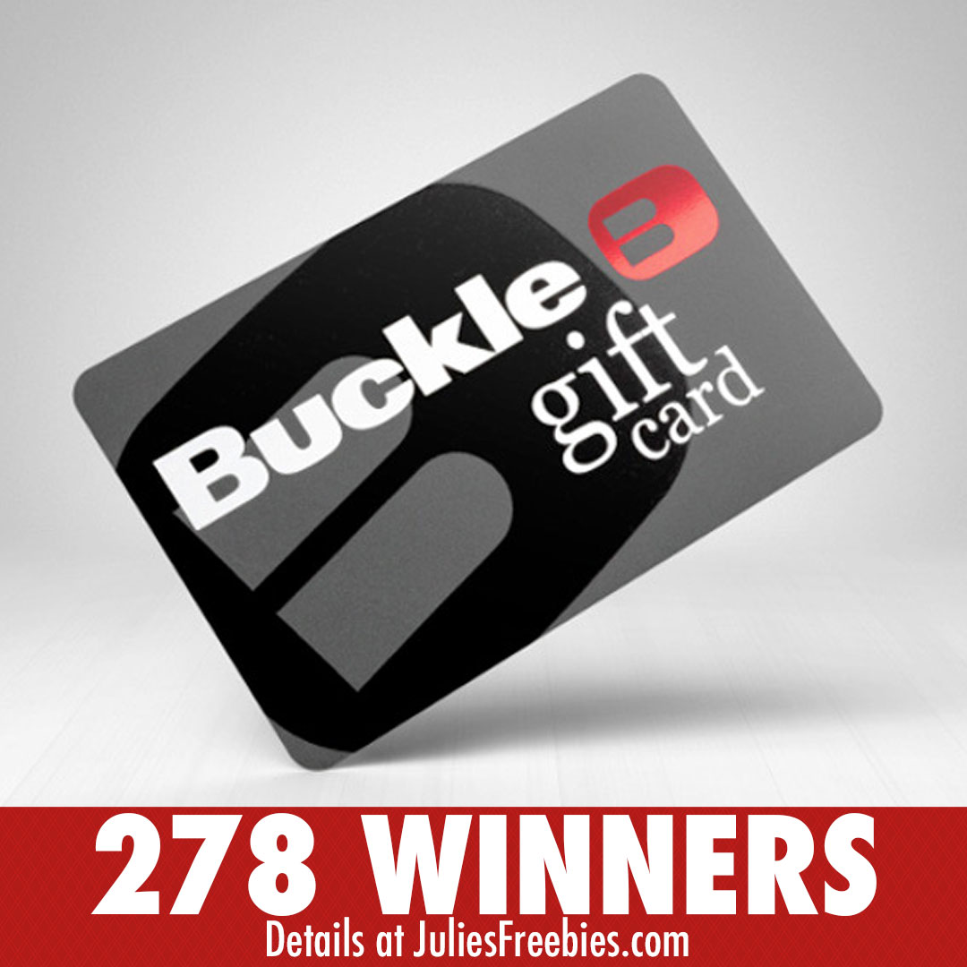 Buckle Brand Event Sweepstakes Julie's Freebies