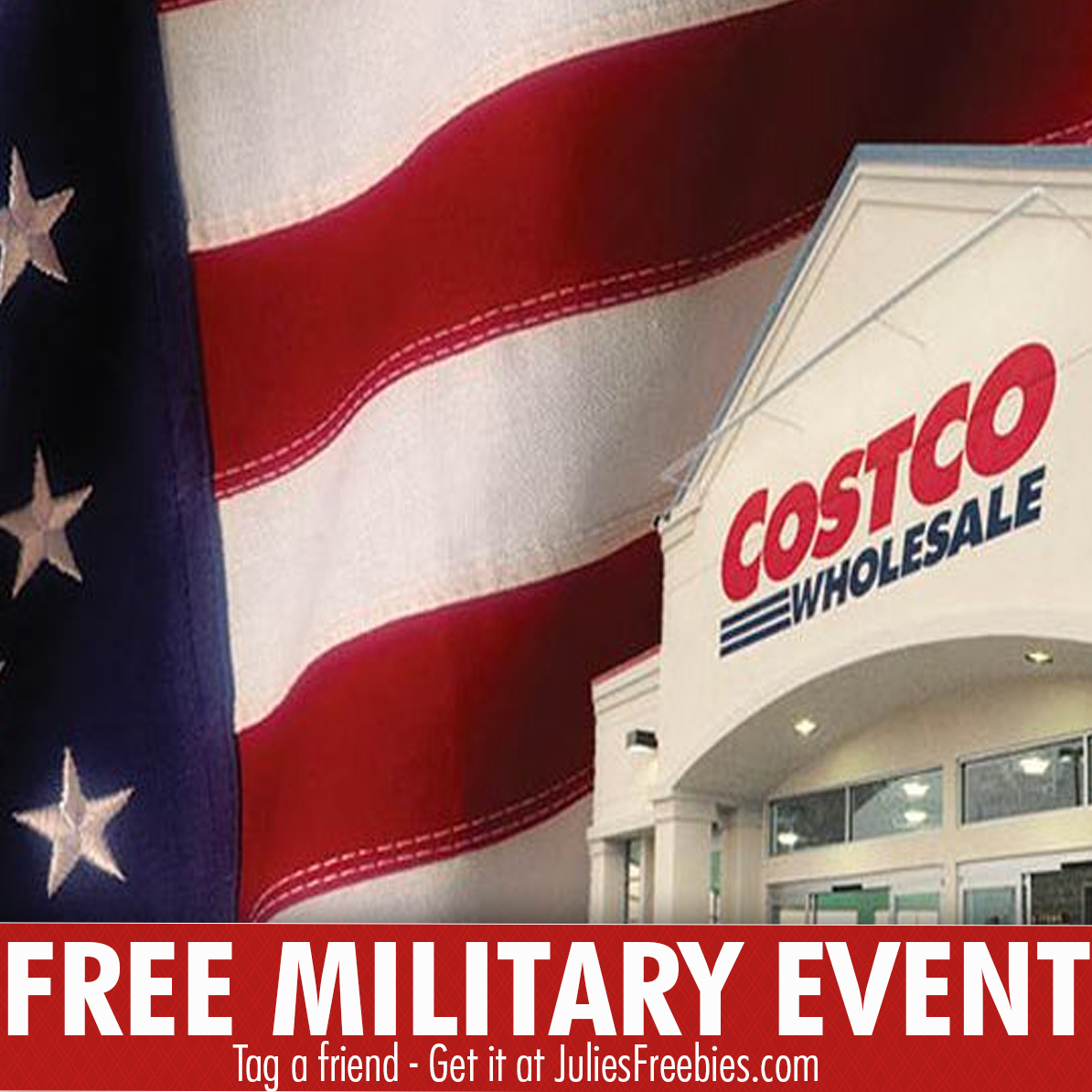 Free Military Hour Event at Costco Julie's Freebies
