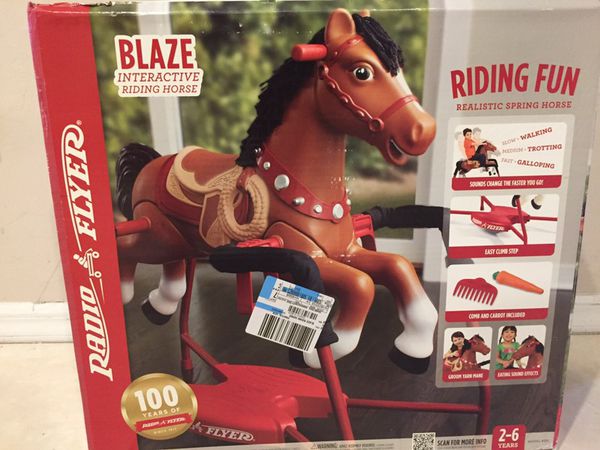 freckles the horse radio flyer