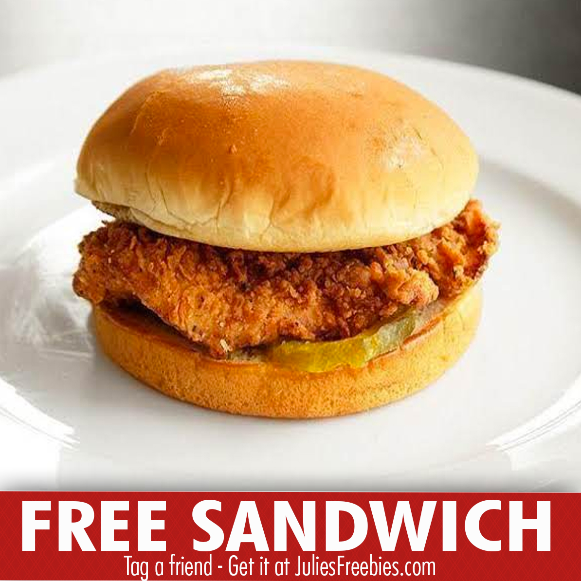 Free Sandwich at ChickFilA (March 17, 2018) Julie's Freebies