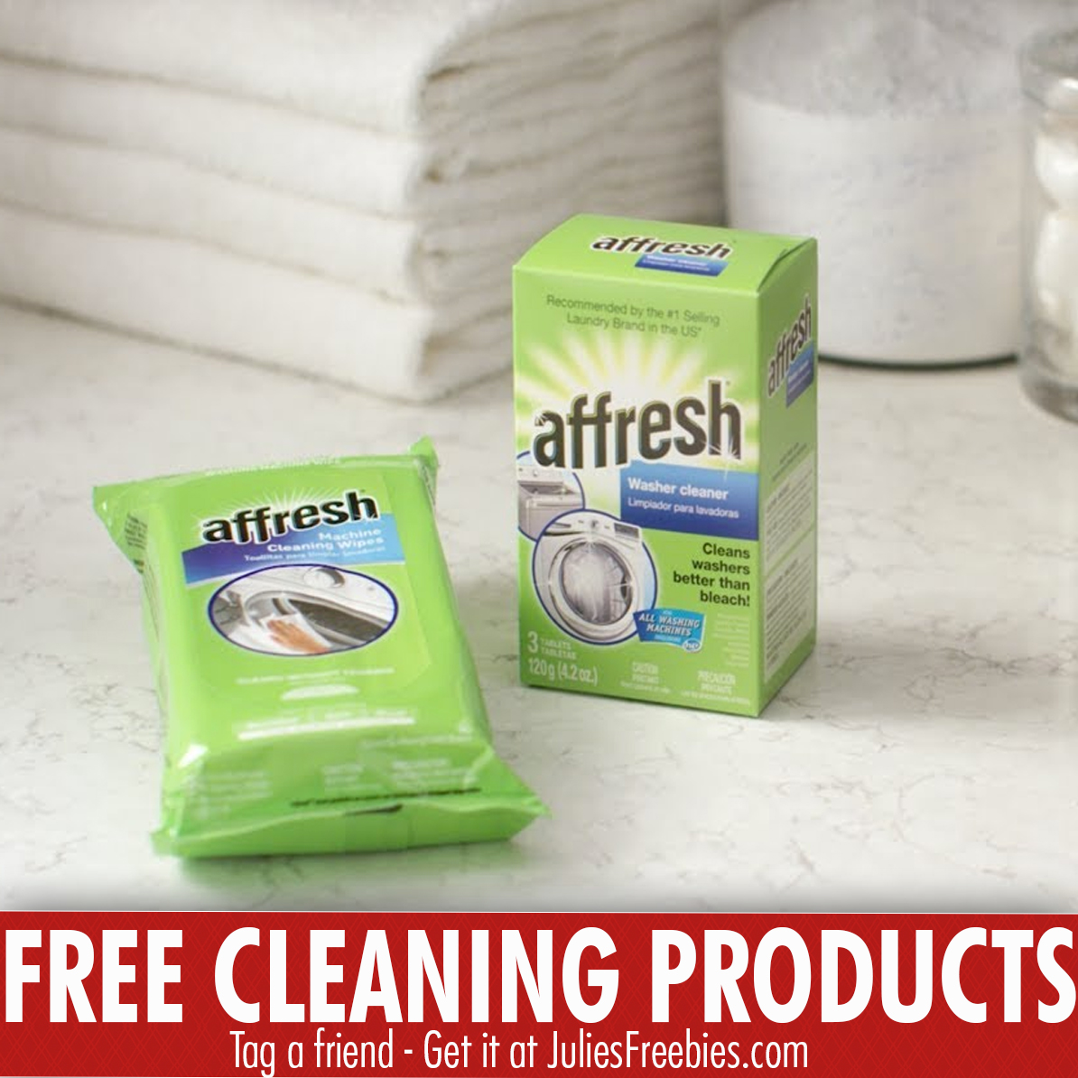 Free Affresh Machine Cleaning Wipes And More With Crowdtap