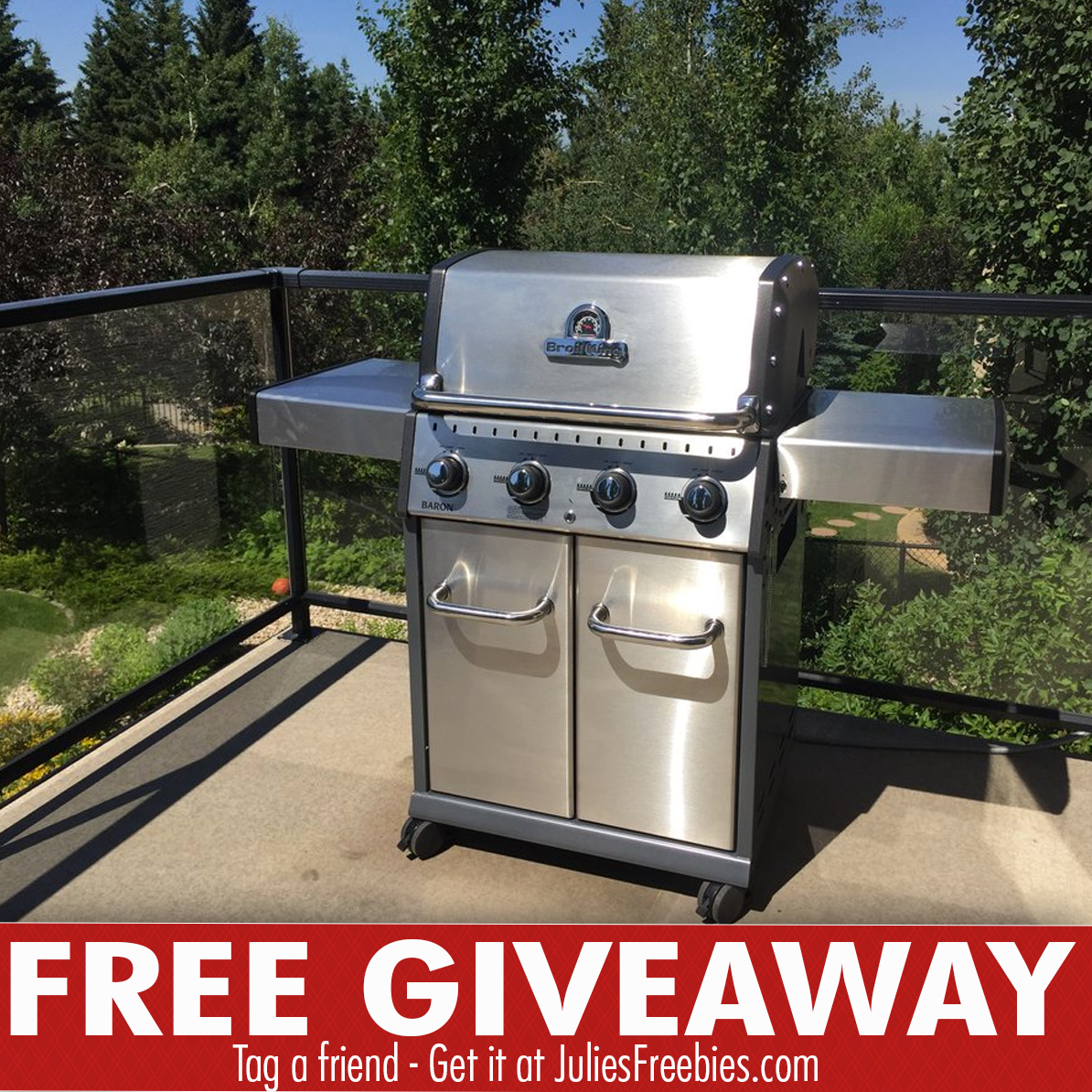 Win A Broil King Baron 420 Grill Julie S Freebies   Broilkinggrill 