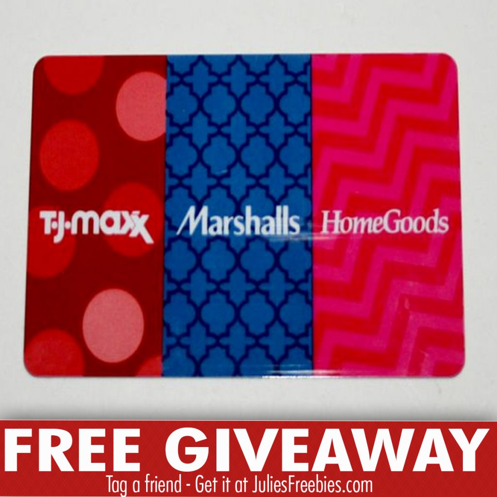 HomeGoods Gift Card Giveaway Julie's Freebies