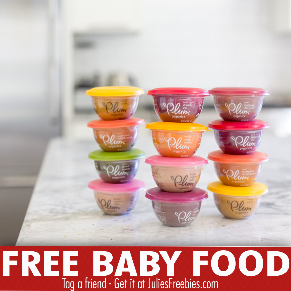 Free Plum Organics Baby Food Bowls With BzzAgent Julie S Freebies   Plumorganicsbabyfood 