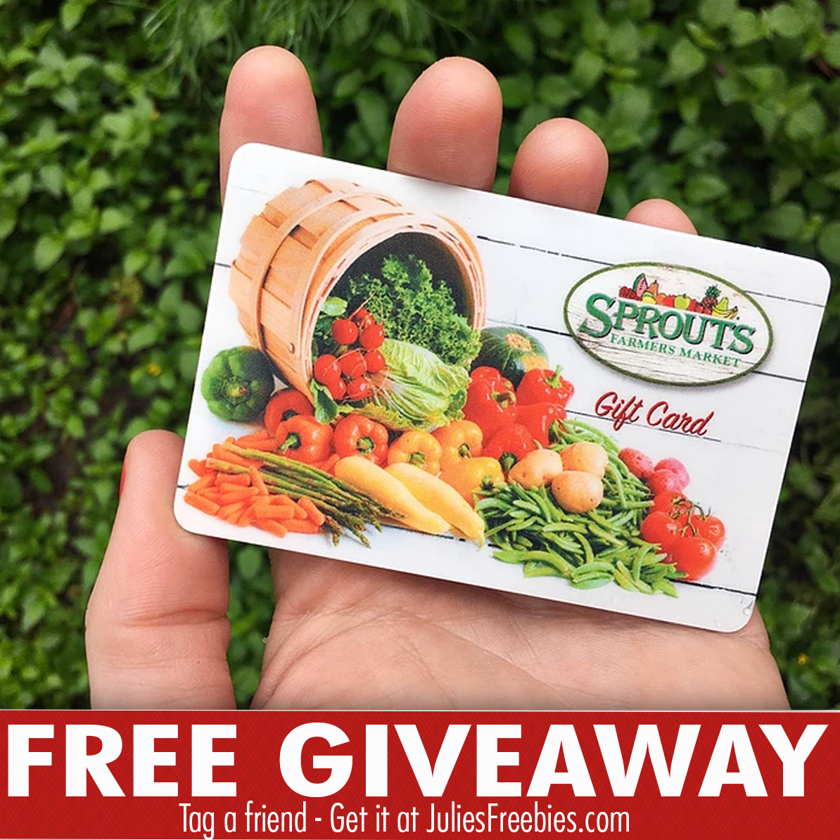 Win a $500.00 Sprouts Gift Card - Julie's Freebies