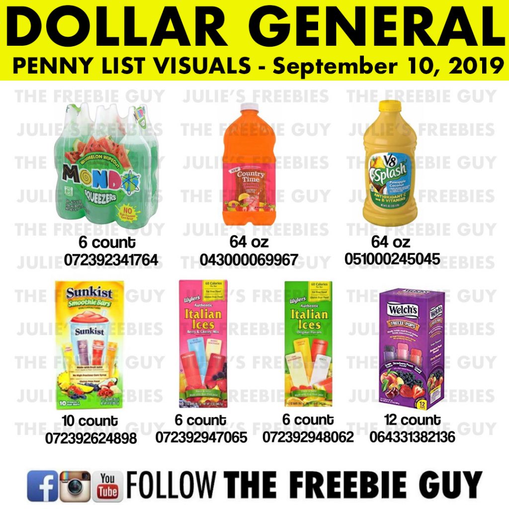Dollar General Penny Shopping List 2020 Julie's Freebies