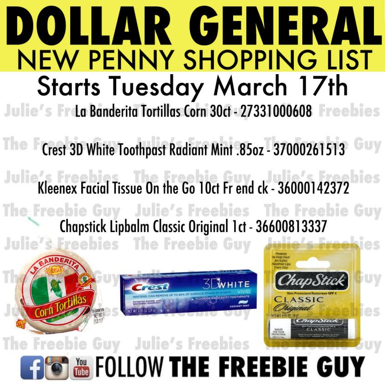 Dollar General Penny List March 12 2024