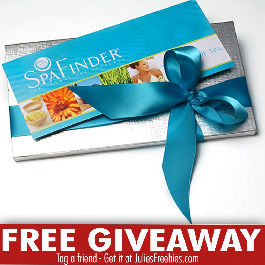 Spafinder Monthly Gift Card Giveaway Julie's Freebies