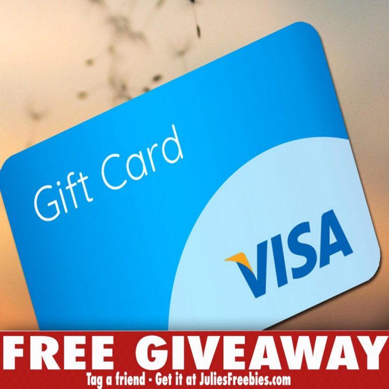 $500 Visa Gift Card Giveaway - Julie's Freebies