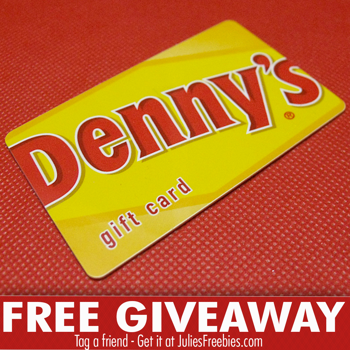 Here Is An Offer Where You Can Enter To Win A 25 00 Denny S Gift Card Simply Follow The Instructions On Post Ends June 5 2018