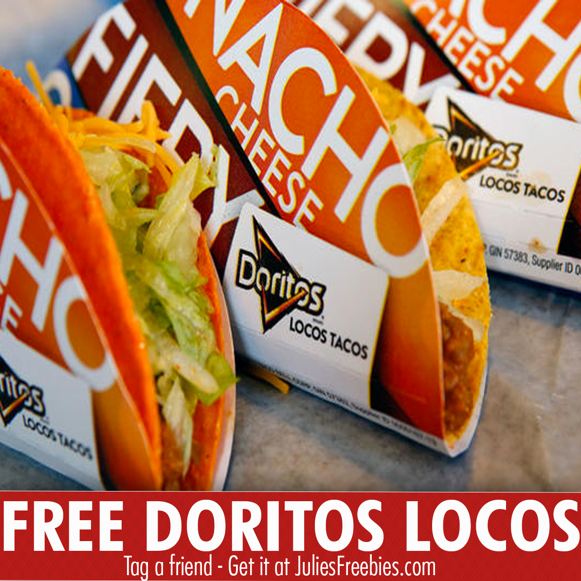 Free Doritos Locos Taco on June 13 Julie's Freebies