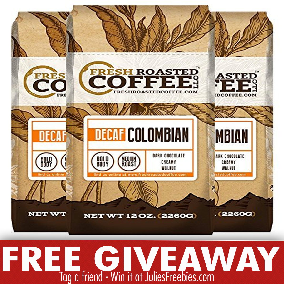 Fresh Roasted Coffee Sweepstakes - Julie's Freebies