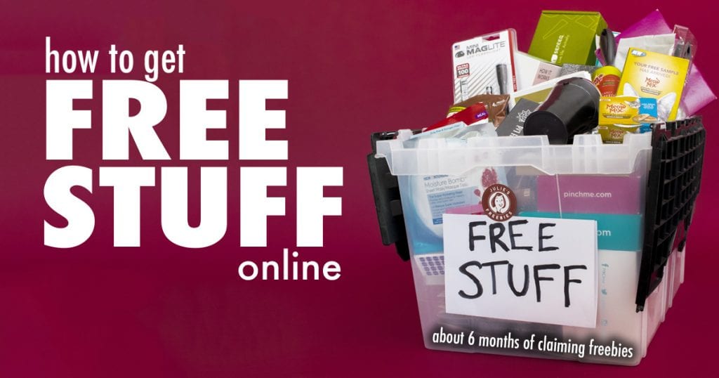 how to get free stuff online today