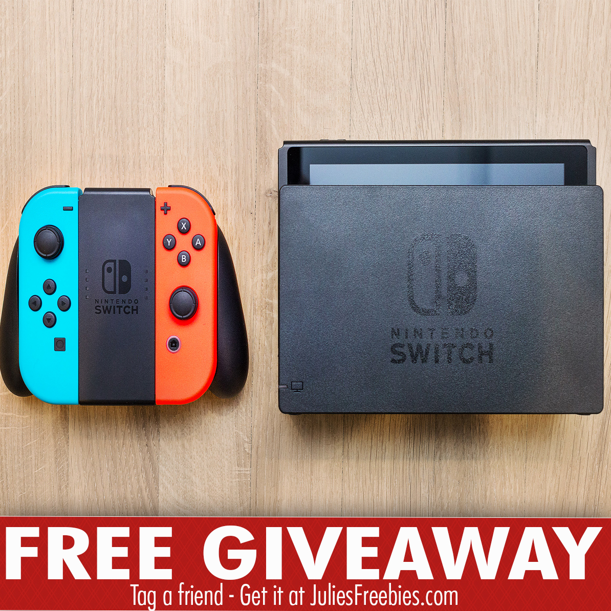 Nintendo Switch Giveaway Julie's Freebies