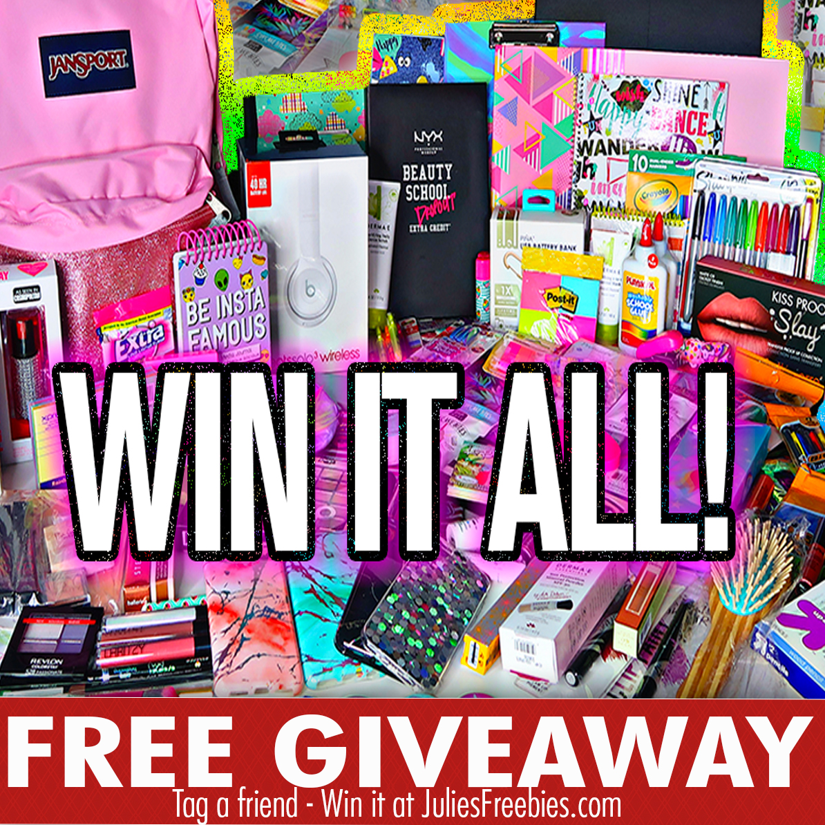 2018 Back to School Giveaway - Julie's Freebies