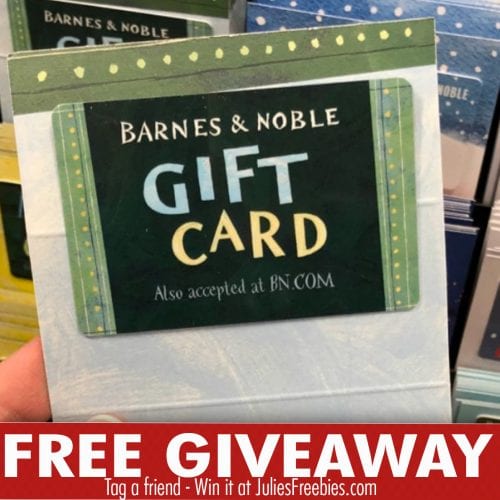 Barnes And Noble Gift Card Giveaway - Julie's Freebies