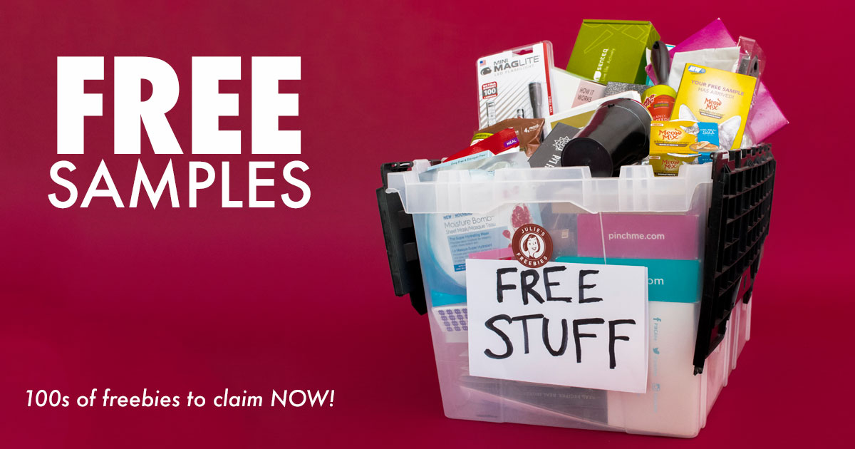 Free Samples by Mail - 100's available RIGHT NOW!