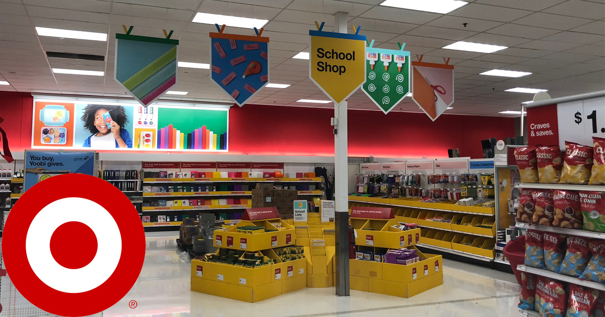 Teachers get 15 off school supplies at Target for one week Julie's