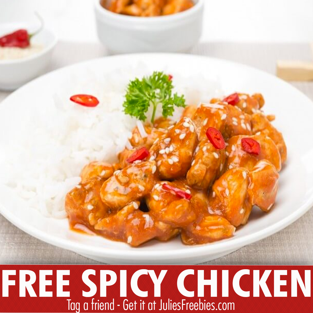 Free Chang's Spicy Chicken at P.F. Chang's - Today Only ...