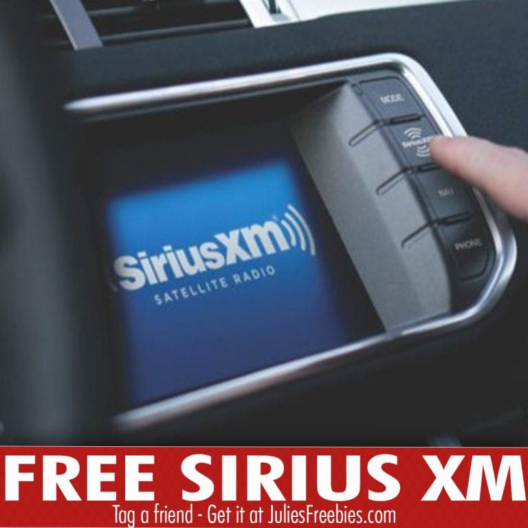 FREE SiriusXM November 15th26th Julie's Freebies