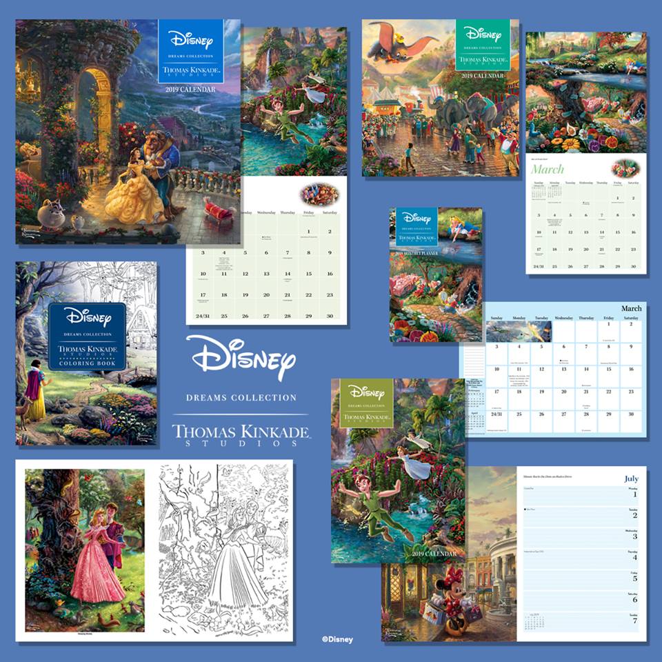 Win Thomas Kinkade Disney Calendars Julie's Freebies