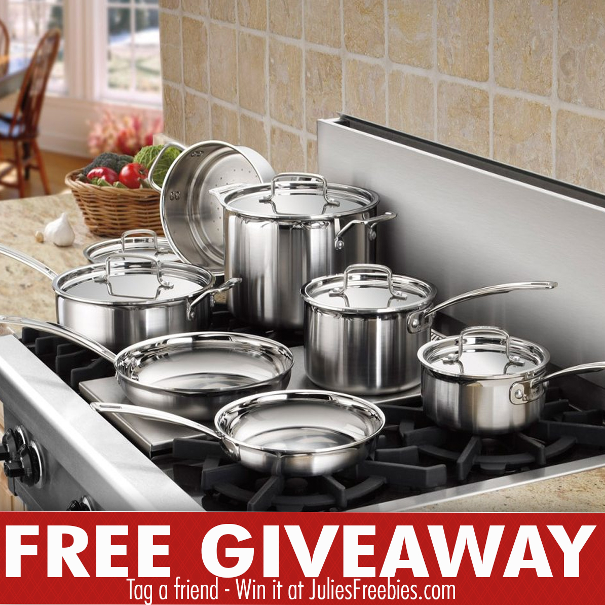 Barazzoni Cookware Giveaway Julie's Freebies