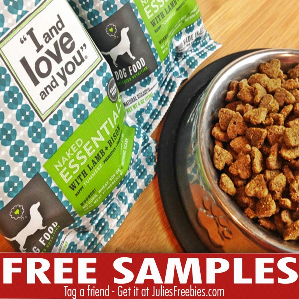 Dog food samples free