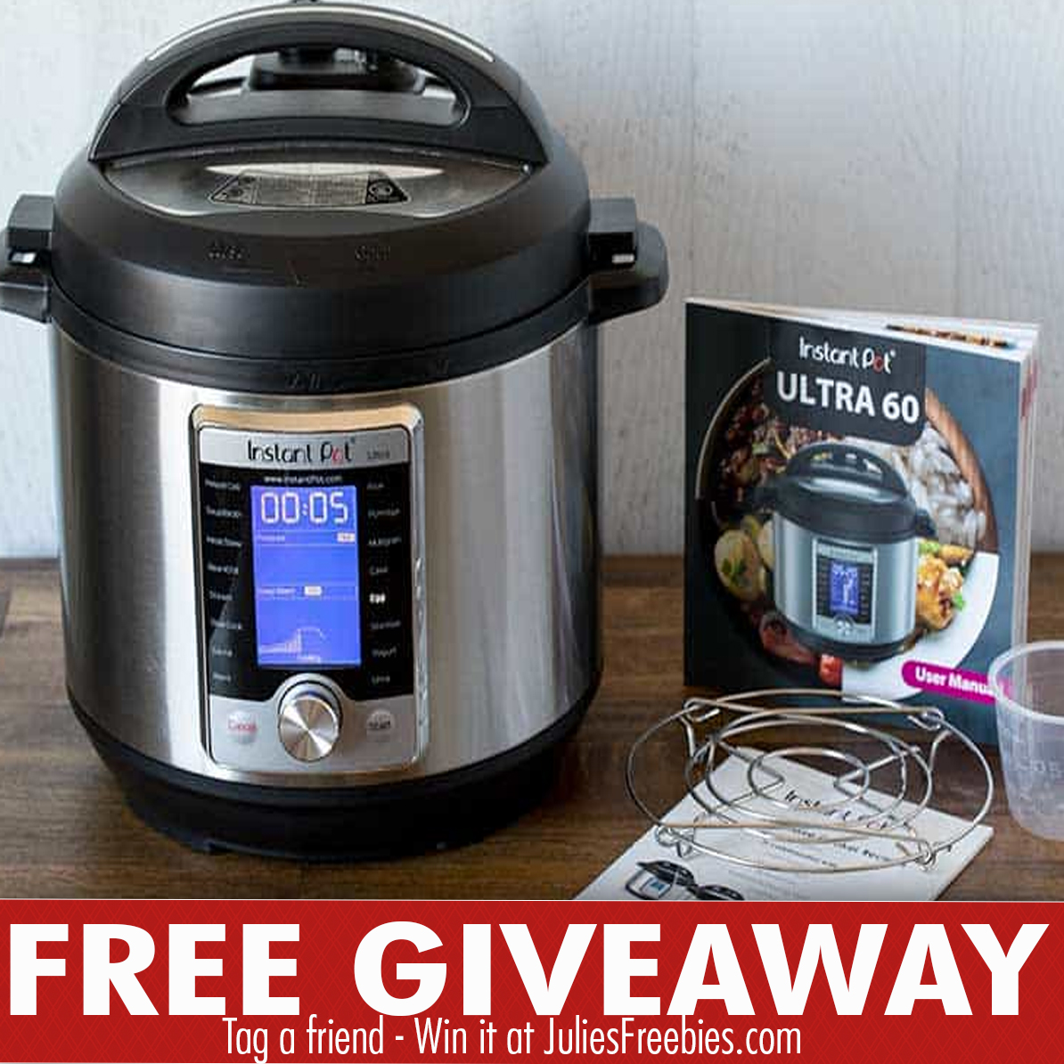  Instant Pot Ultra 60  Giveaway Julie s Freebies