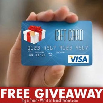 Visa Gift Card Giveaway - Julie's Freebies