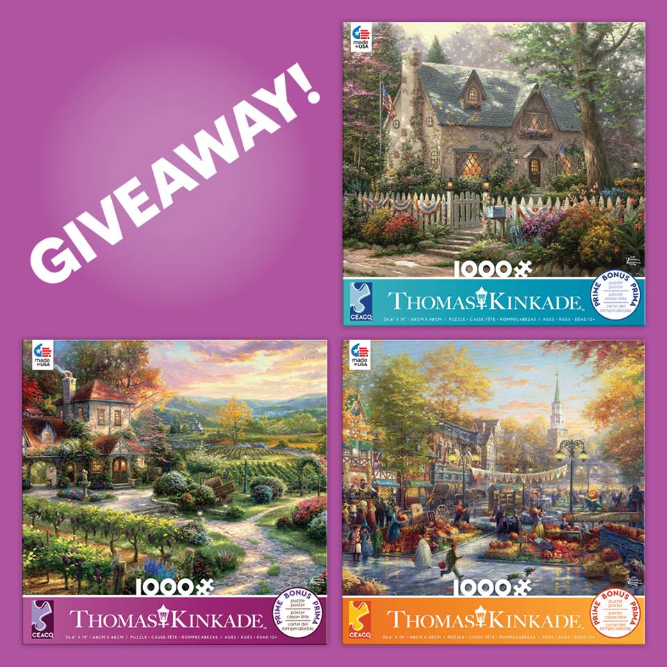 Thomas Kinkade 1000 Piece Puzzle Giveaway Julie S Freebies   THOMAS 