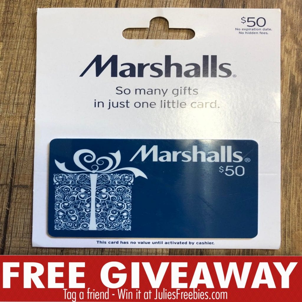 Marshalls Gift Card Giveaway - Julie's Freebies