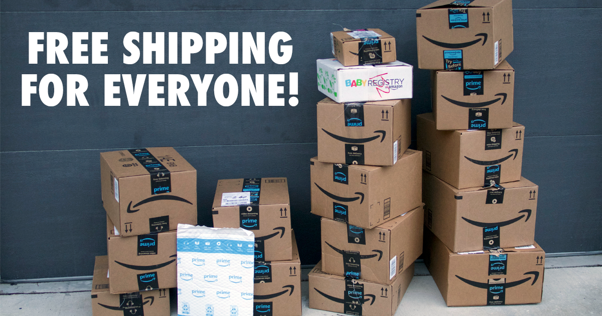 FREE HOLIDAY SHIPPING at AMAZON FOR EVERYONE! Julie's Freebies