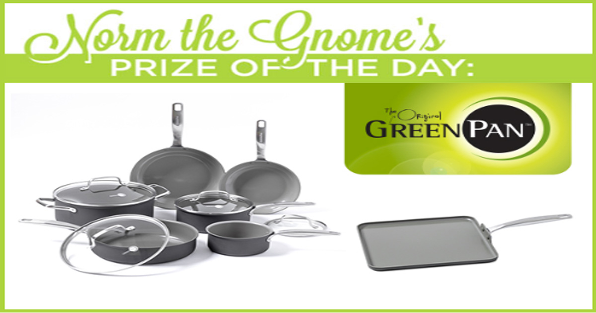 GreenPan Cookware Set Giveaway Julie S Freebies   Greenpan 