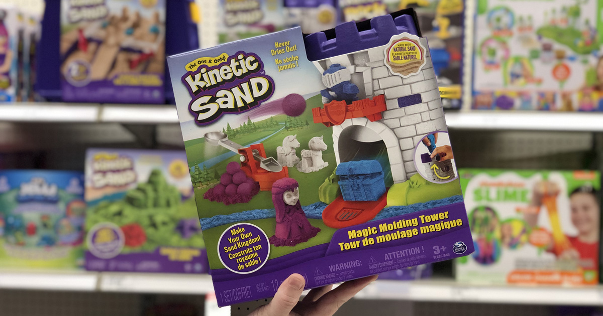 kinetic sand molding tower