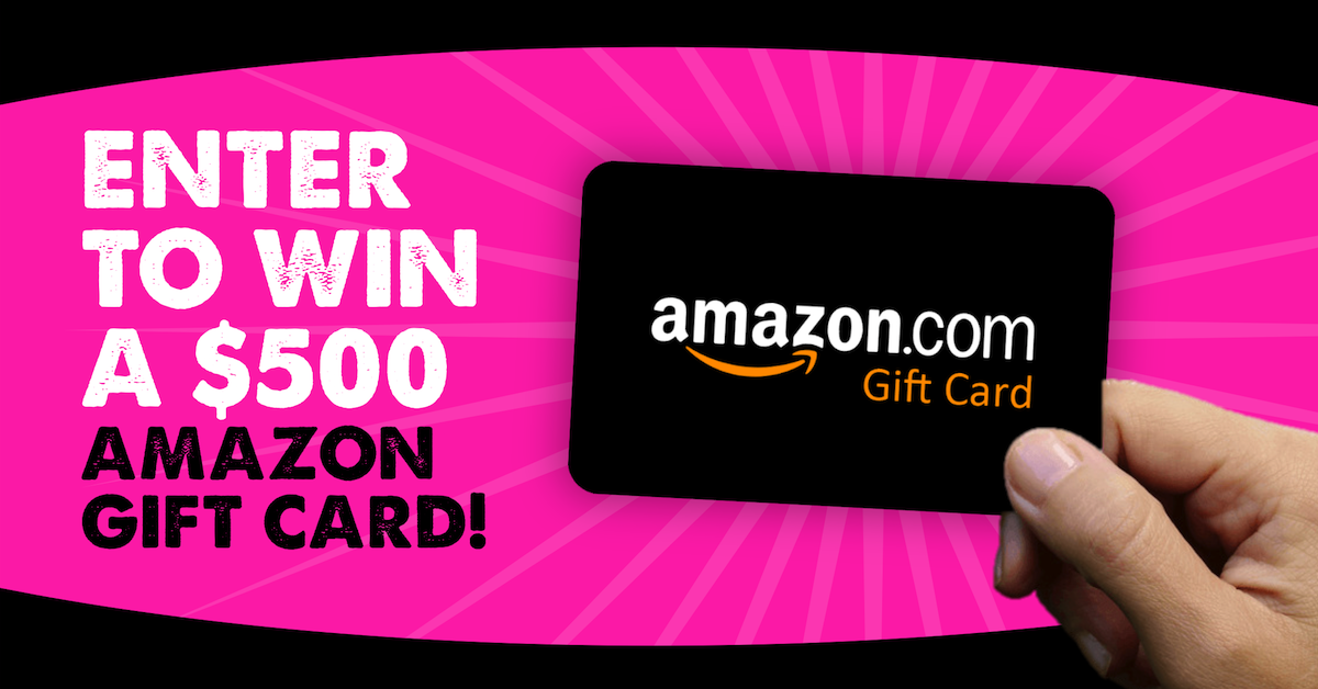 $500 Amazon Gift Card Giveaway - Julie's Freebies