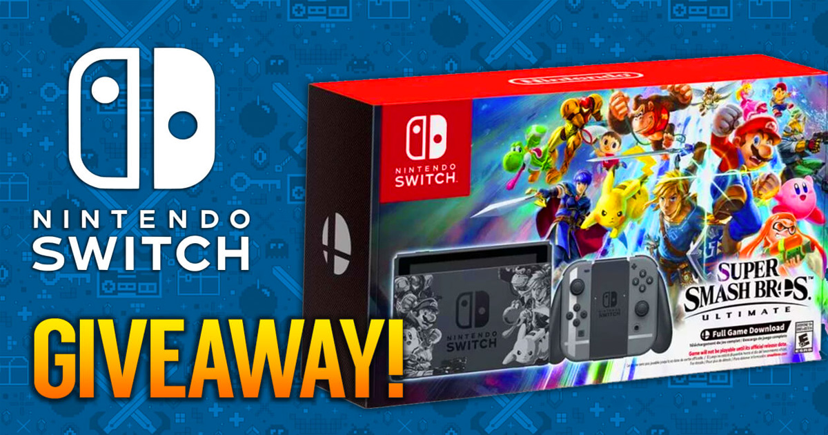 Super Smash Bros. Ultimate Switch Bundle Giveaway - Julie's Freebies