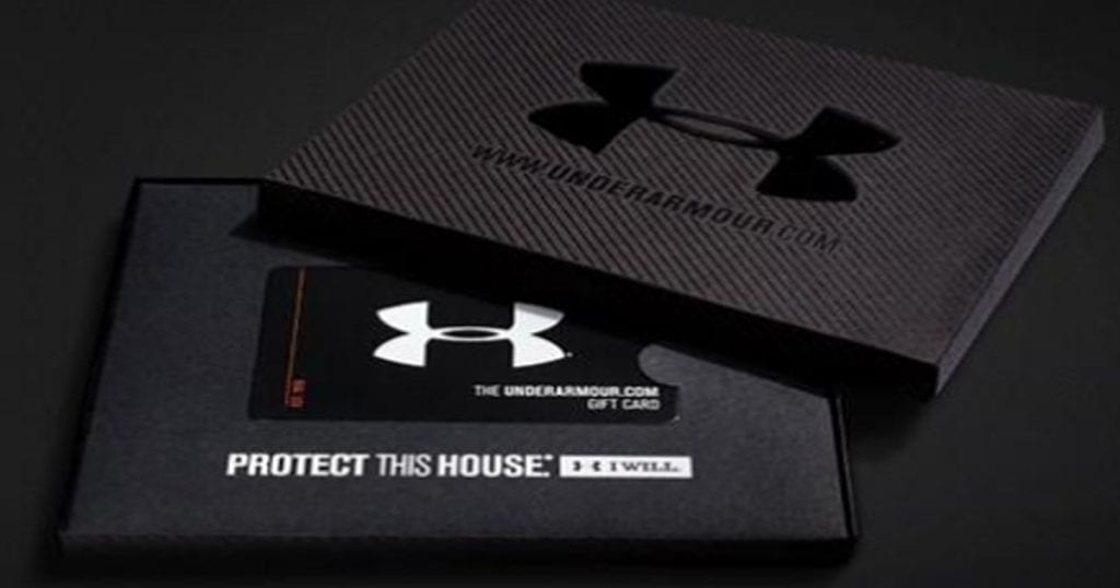 under armour gift card 